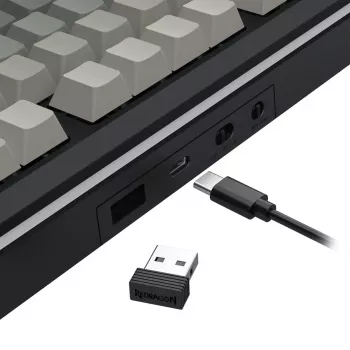 Keyboard REDRAGON K734SP-RGB-PRO Wireless USB Bluetooth Mechanical