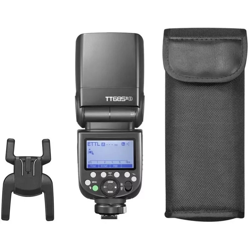 Camcorder flash Godox TT685 II Black 20000 s recycling time AA battery