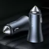 Car charger Baseus TZCCJD-0G 40W Dark Gray — USB vehicle power adapter, 40W output