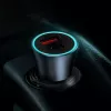 Car charger Baseus TZCCJD-0G 40W Dark Gray — USB vehicle power adapter, 40W output