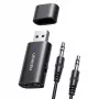 UGREEN Bluetooth audio adapter UGR1207BLK Bluetooth 5.1 with 3.5mm AUX output