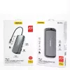 Laptop Dock DUDAO A15PRO Wired USB 3.2 Gen 1 Type-A Type-C Grey