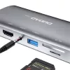 Laptop Dock DUDAO A15PRO Wired USB 3.2 Gen 1 Type-A Type-C Grey