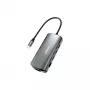 Laptop Dock DUDAO A15PRO Wired USB 3.2 Gen 1 Type-A Type-C Grey