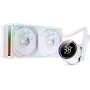 240mm All-in-One Liquid CPU Cooler Jonsbo TH-240W with ARGB and Display — White