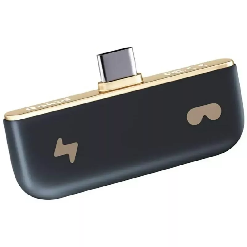 USB-C adapter Rokid UNB23010 — 2x USB-C ports, black
