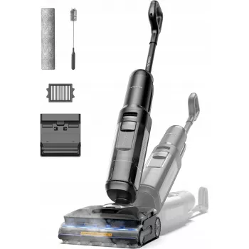 Wet and Dry Vacuum Cleaner Tineco Floor One S7 Stretch Steam Plus with Wet/Dry Cleaning and Smart Features