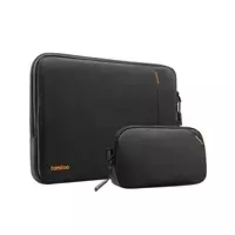 Sleeve Kit tomtoc for 16 inch MacBook Pro and 15.3 inch MacBook Air, black