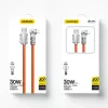 USB‑to‑Lightning Cable Dudao L24AL — 1 m, USB‑A to Lightning, Orange