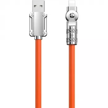 USB‑to‑Lightning Cable Dudao L24AL — 1 m, USB‑A to Lightning, Orange