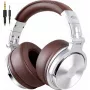 Over-ear headphones OneOdio Pro40 Silver-Brown A-AA09-02 with noise isolation