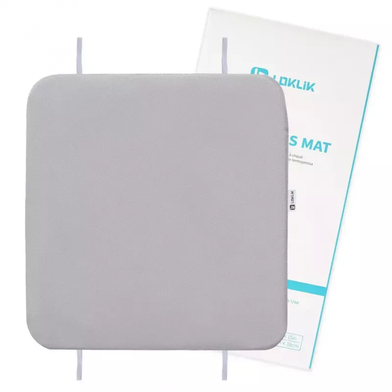 Heat press mat LOKLiK SG-GJ-0057-US-L-B2B Grey 381x381 mm