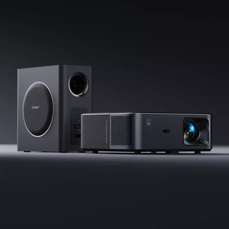 Projector Yaber K2s Pro 800 ANSI lumens LCD 1080p Grey