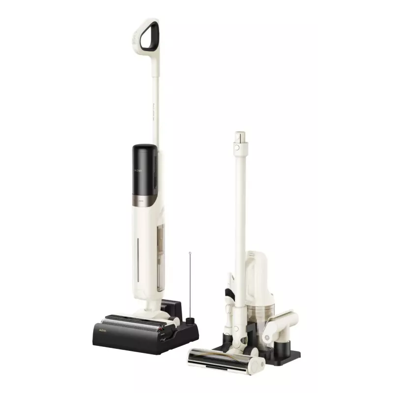 2-in-1 stick vacuum Dreame MOVA Tech K30 MIX — cordless battery, 18,000 Pa, 30 min runtime, dry & wet, bagless, 2.6 Ah, black/white