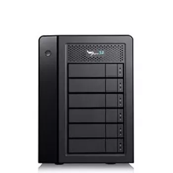 Disk Array Promise Technology Pegasus32 R6 48 TB Tower Black