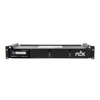 Overland-Tandberg 1.5U Rackmount QuadPAK for 1–4 external RDX Drives, 19 inch, Black