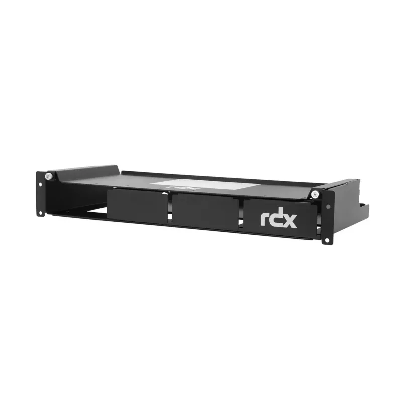 Overland-Tandberg 1.5U Rackmount QuadPAK for 1–4 external RDX Drives, 19 inch, Black