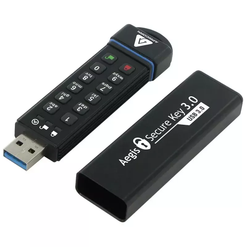 USB flash drive Apricorn 240 GB USB Type-A Aegis Secure Key 3.0