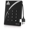 External Hard Drive Apricorn 2TB USB 3.2 Gen 1 Aegis Padlock