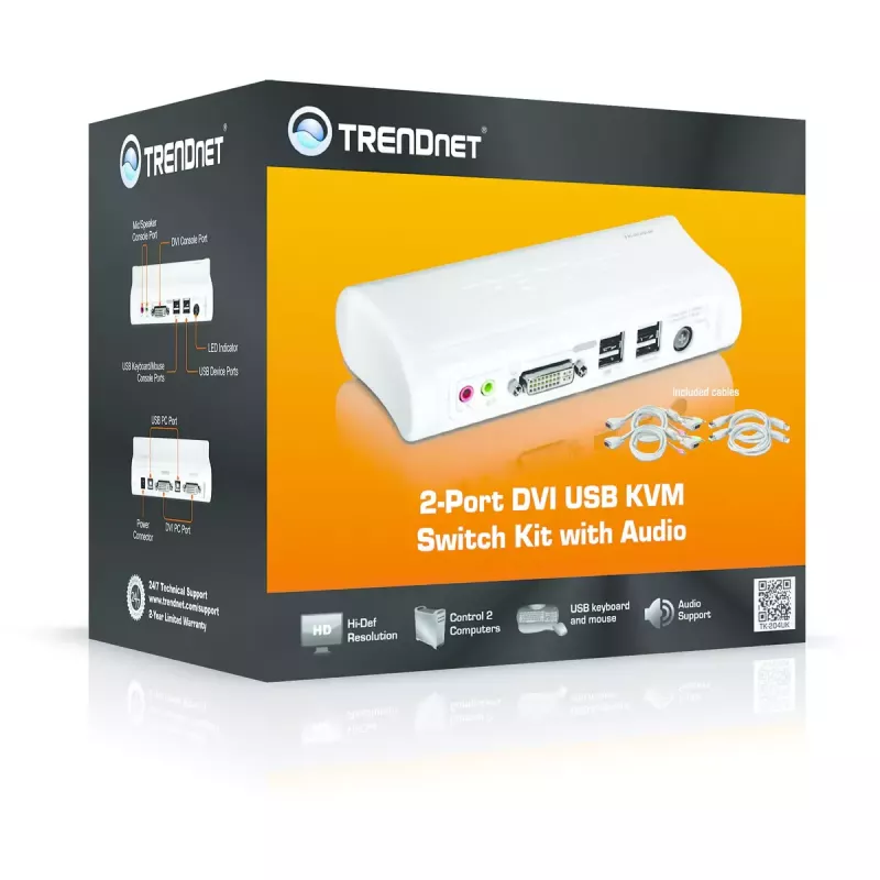 KVM switch Trendnet TK-204UK