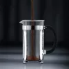 French Press coffee maker BODUM Chambord 8-cup, black frame with chrome and glass carafe