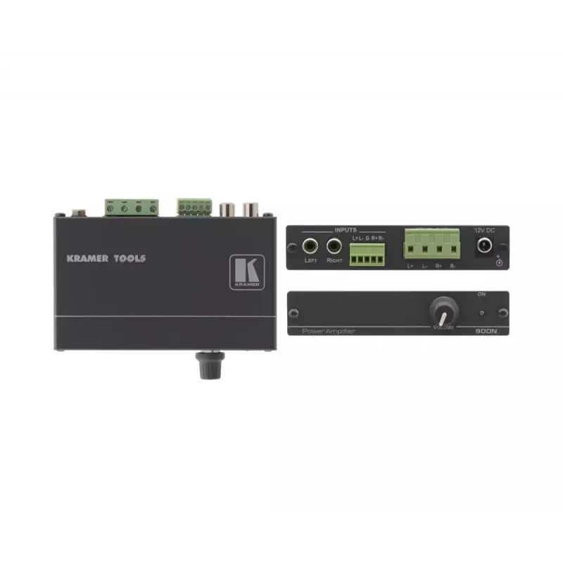 Kramer Electronics 900N 2.0 channels Black 35W RCA