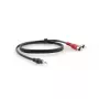 Audio Cable Kramer Electronics C-A35M/2RAM-3 0.9m 3.5mm 2xRCA Black