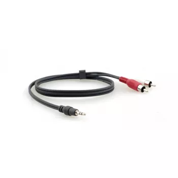 Audio cable Kramer Electronics C-A35M/2RAM-10 3m 3.5mm 2xRCA Black