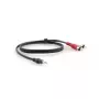 Audio Cable Kramer Electronics C-A35M/2RAM-15 4.6m 3.5mm 2xRCA Black