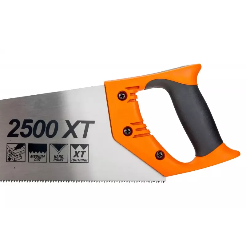 Backsaw Bahco 2500-19-XT-HP 47.5 cm Black Orange Stainless Steel