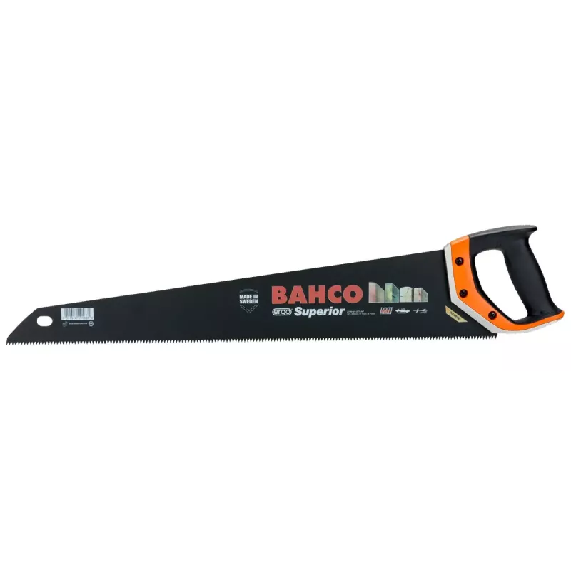 Backsaw Bahco 2700-24-XT7-HP 60 cm Black Orange