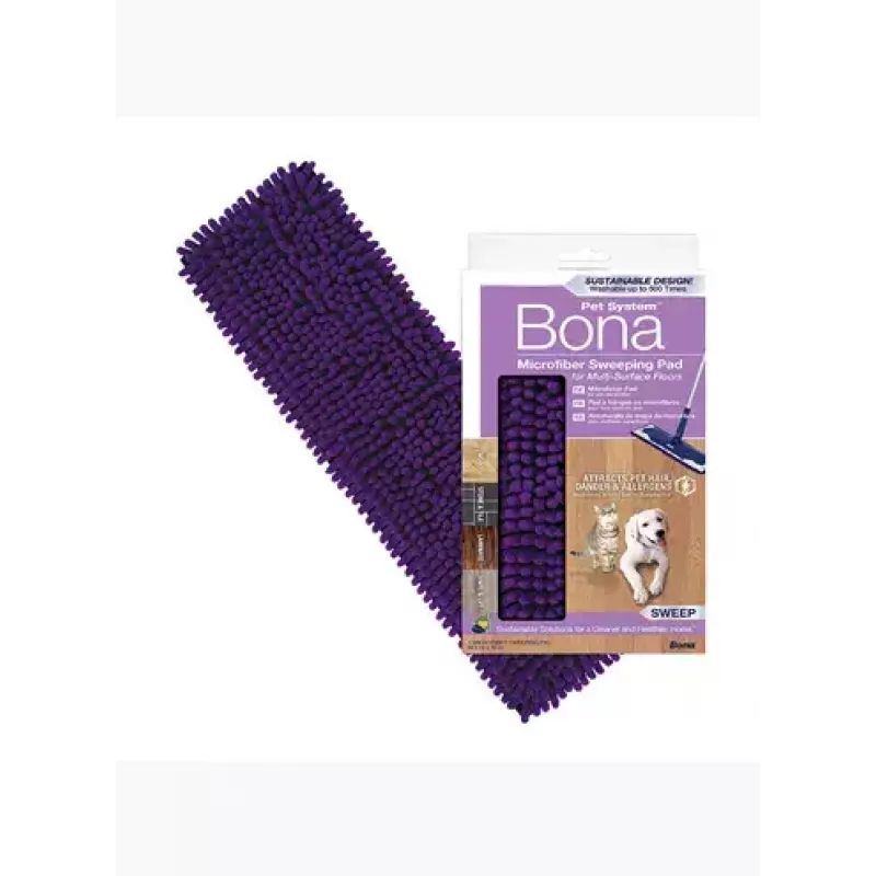 Mop pad Bona CA101085 Violet Microfibre