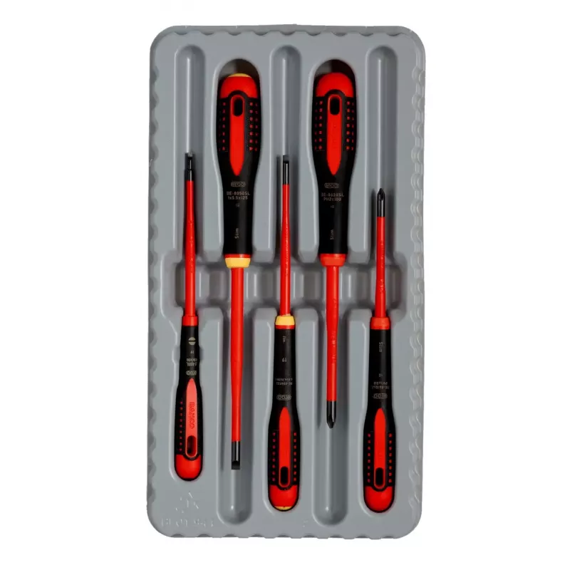 Manual screwdriver set Bahco BE-9881SL