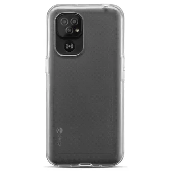 Mobile phone cover Doro 8161 for Doro 8110, silicone case, transparent, for 15.5 cm (6.1 inch) screens