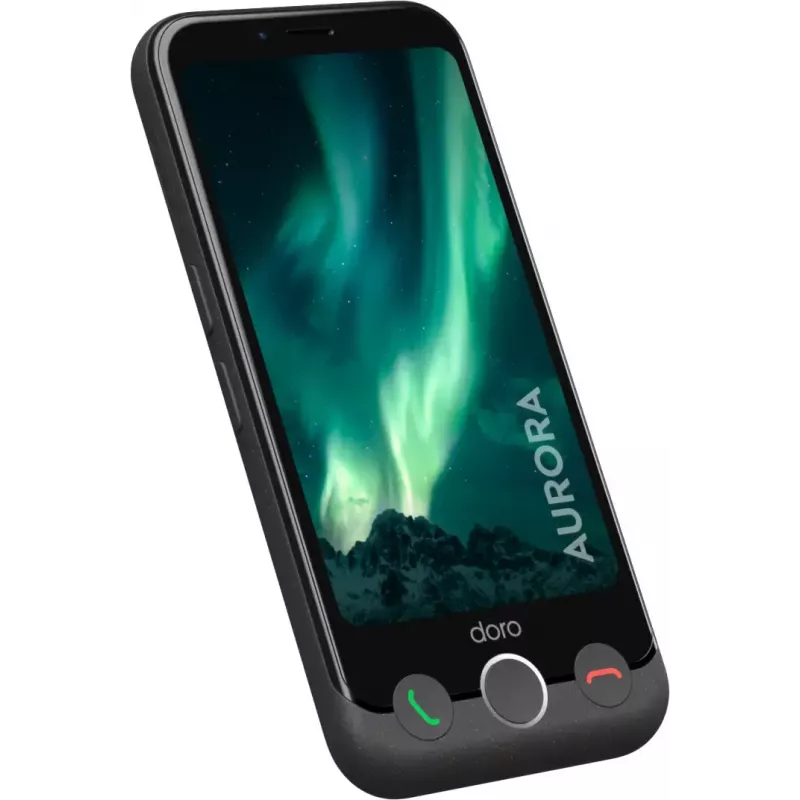 Smartphone Doro Aurora 11 4.5 inch Dual SIM Android 14 4GB 64GB 3000mAh Graphite