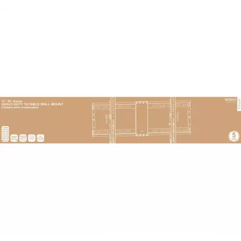 TV mount Deltaco ARM-0204 2.03 m (80 inch) Black