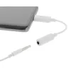 Mobile Phone Cable Deltaco USBC-1145 0.11m White