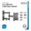 Monitor Mount Deltaco ARM-1204 27 inch Wall Black