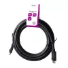 DisplayPort cable Deltaco DP8K-1050-LSZH 5 m Black