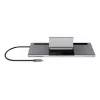 Laptop dock Deltaco USBC-DOCK2 Wired USB 3.2 Gen 1 Type-C Grey