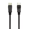 DisplayPort cable DELTACO DP-1020D-FLEX 2 m, DisplayPort to DisplayPort, male–male, Black