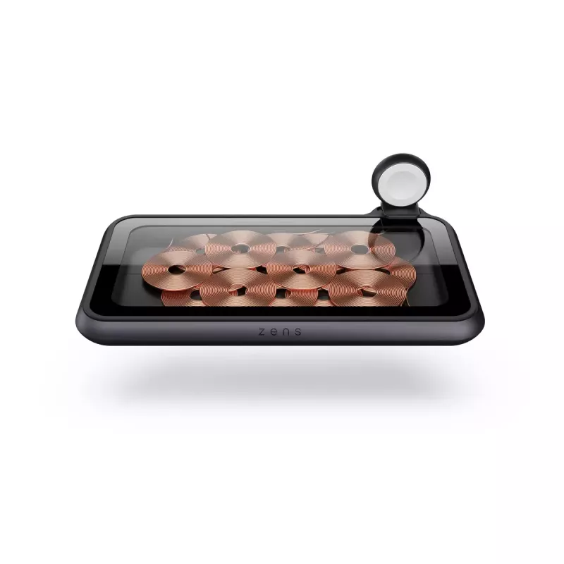 Wireless Charger ZENS Liberty Glass Indoor USB Type-C 1.5m Black