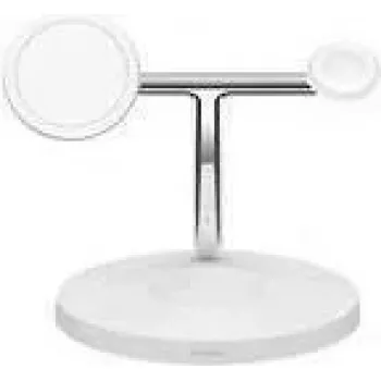 Wireless Charger Belkin 3-in-1 for iPhone 12/13 Series with MagSafe — model WIZ017VFWH-APL