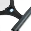 Handheld magnifier Carson LumiCraft 2x, LED, battery-powered, black, 135×23×226 mm