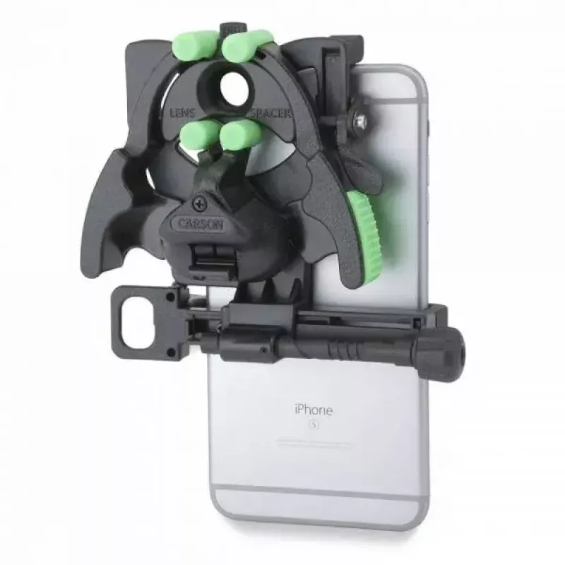 Telescope camera/smartphone mount Carson HookUpz 2.0 Width 109 mm Depth 58 mm Height 114 mm