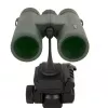 Binoculars Carson JR Series 10x42 BaK-4, compact roof-prism, black/green