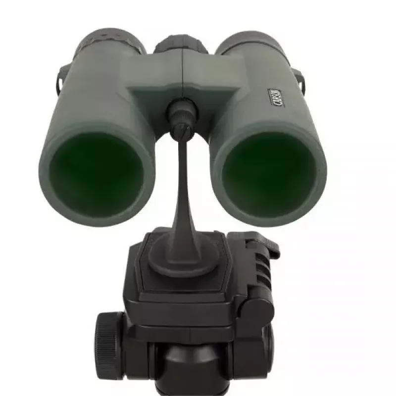 Binoculars Carson JR Series 10x42 BaK-4, compact roof-prism, black/green