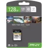 SDXC memory card PNY Elite-X 128 GB, UHS-I, Class 10, U3, 100 MB/s read