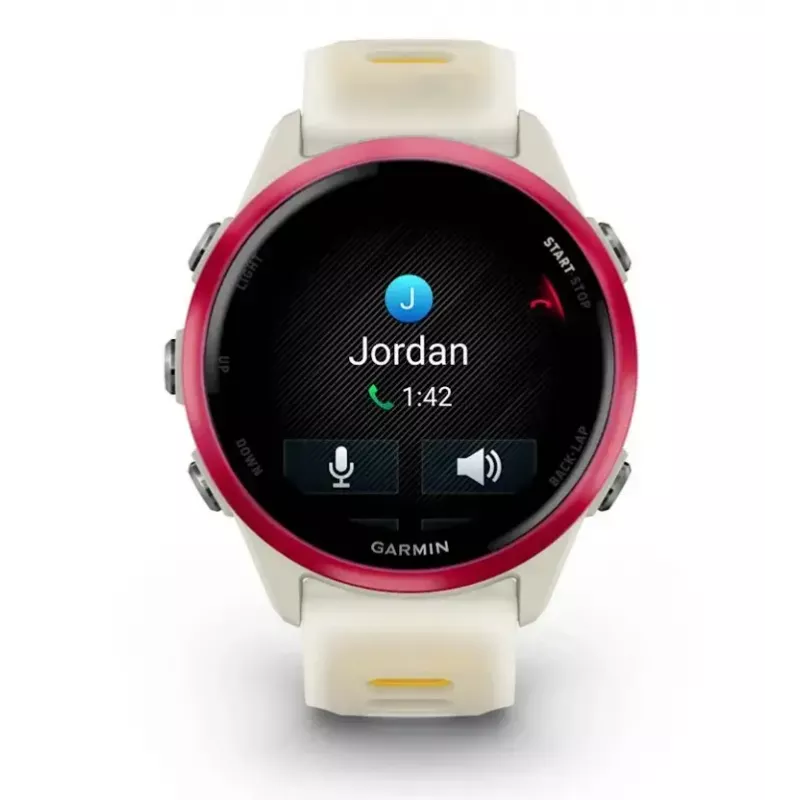 Sports smartwatch GARMIN Forerunner 570 42 mm, 1.2 inch AMOLED 390×390, GPS, Wi‑Fi, 8 GB, 42 g, silicone strap