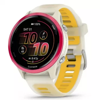 Sports smartwatch GARMIN Forerunner 570 42 mm, 1.2 inch AMOLED 390×390, GPS, Wi‑Fi, 8 GB, 42 g, silicone strap